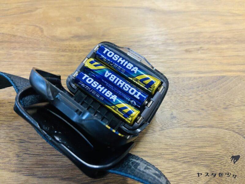 ペツル 単4電池