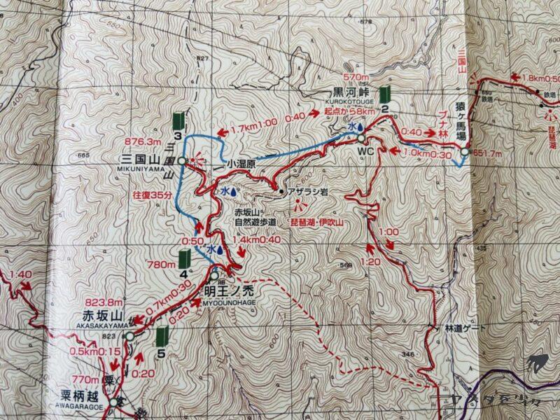 高島トレイル　公式マップ